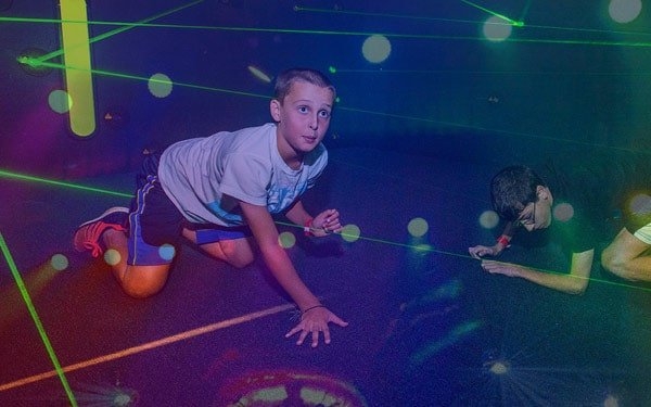 Laser Maze at Airway Fun Center